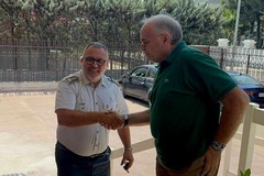 Il comandante provinciale della Finanza Cassano in visita alla Confesercenti BAT