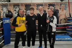 Michele Paolicelli della Gladiator Gym ai Campionati Italiani U19 di boxe