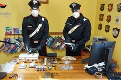 Canosa : tre arresti per armi e droga