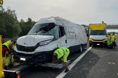 Incidente stradale sull'A/14 tra Andria e Trani