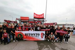 Il "Milan Club Canosa" al derby di campionato