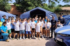  La Polizia di Stato ha incontrato  i ragazzi del campo scuola della “Misericordia” di Canosa