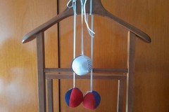 Il parapalla dalle bancarelle di paese