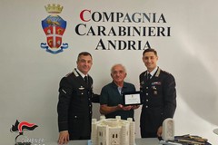 Il castello di Vincenzo Maddalena in dono  all’Arma dei Carabinieri