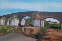 Il ponte romano sull’Ofanto : il monumento più immortalato dalle artiste canosine