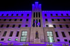 Giornata mondiale dell’Alzheimer: il Palazzo della Regione si colora di viola