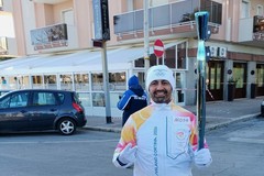 Ruggiero Messina tedoforo dei Giochi Invernali Milano Cortina 2026