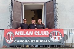 Acclamatissimi Serginho e Brocchi al Milan Club Canosa di Puglia