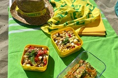 Il  ritorno del pranzo al sacco in spiaggia