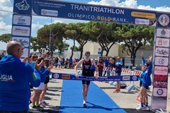 Polikarpenho e  Santonocito vincono Trani Triathlon Olimpico Gara Gold & Aquathlon 2025