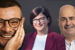 A Canosa, incontro con  l’eurodedeputato Nicola Zingaretti(PD),Domenico De Santis e  Debora Ciliento
