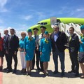 Inaugurato il primo volo S7 Bari Mosca