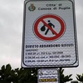 Rifiuti:nuovi cartelli stradali