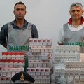 Sequestri di prodotti contraffatti e sigarette di contrabbando