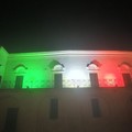 Palazzo Iliceto s’illumina di Tricolore