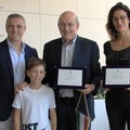 Sansonna e Vernò premiati dalla Regione Puglia