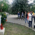 La Vergine abbraccia i canosini