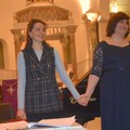 Anastasia Abriutina e Maryna Hnidtsova testimonial per la Pace