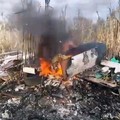 Canosa: Aria irrespirabile per i rifiuti in fiamme