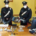 Canosa : tre arresti per armi e droga