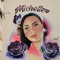 Il murales in memoria di Michelle Causo