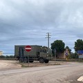 A Barletta  una postazione medica avanzata in allestimento