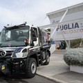 Il gigantesco Unimog U200 è il simbolo della Protezione Civile regionale