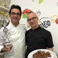 Premiata la pizza dessert di Antonino Sammartano e Fabio Pellegrino