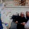 Papa  Leone XIV benedice  la corona  della statua di Maria Assunta