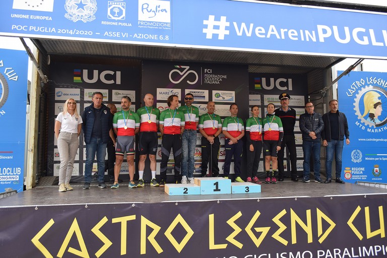 Castro Legend Cup 2024 campioni italiani paralimpici mtb