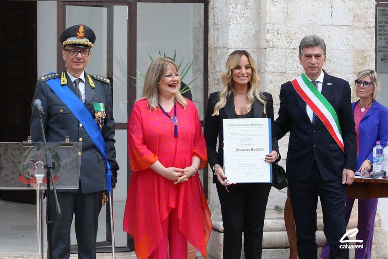 Francesca Rodolfo, Cavaliere al Merito della Repubblica Italiana