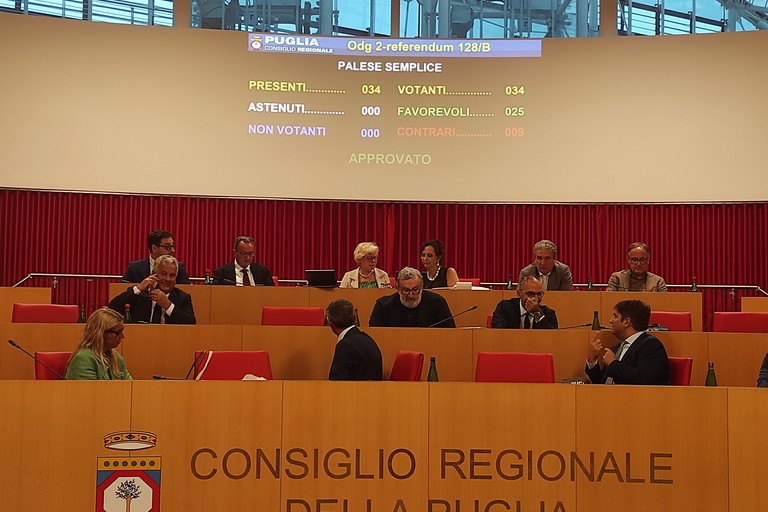 Consiglio regionale Puglia su autonomia differenziata