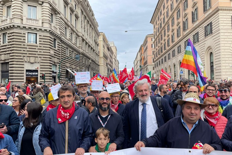 Emiliano Corteo della pace