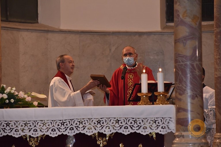 Mons. Giovanni Massaro e Don Felice Bacco