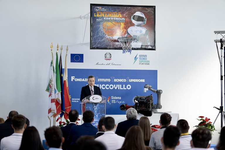 Draghi a Bari