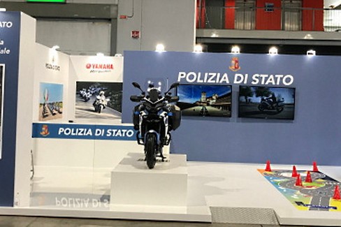 Polizia a EICMA 2022