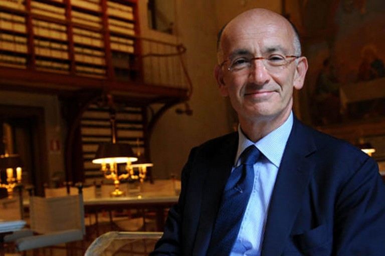 Ο γερουσιαστής Francesco Paolo Sisto στην έκδοση 2023 του Διεθνούς Βραβείου «Pugliesi nel Mondo»