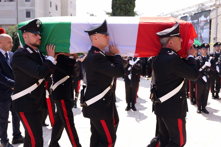 Funerali Carlo Legrottaglie