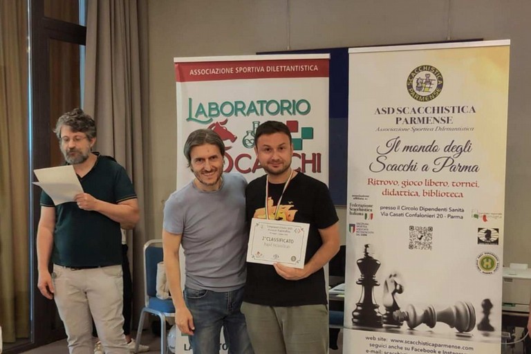 Lorenzo Sinigaglia ai Campionati Italiani di Scacchi