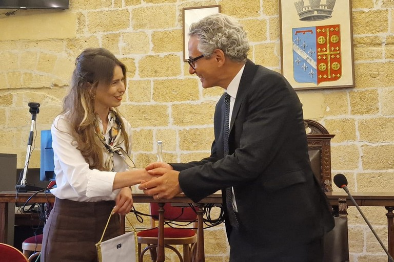 Sindaco Malcangio- Ioana Gheorghias, Console Generale di Romania