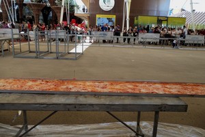 La pizza più lunga del mondo