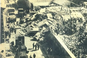 crollo di via Canosa a Barletta del 1959