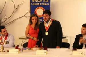 Rotaract di Canosa: Loris Virginia Ricci, Marco Tullio Milanese