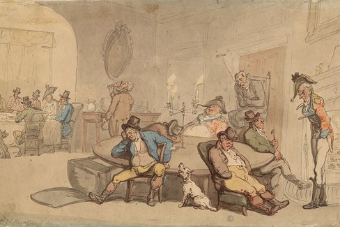 Pigrizia Thomas Rowlandson -British_club_scene