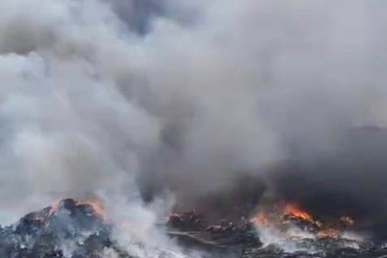 Incendio Minervino