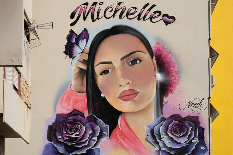 Murales Michelle Causo:Ph. Emidio Vallorani