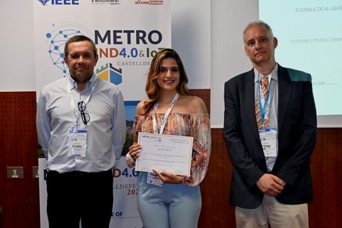 L'ingegnere Mariangela Pinnelli premiata a Barcellona