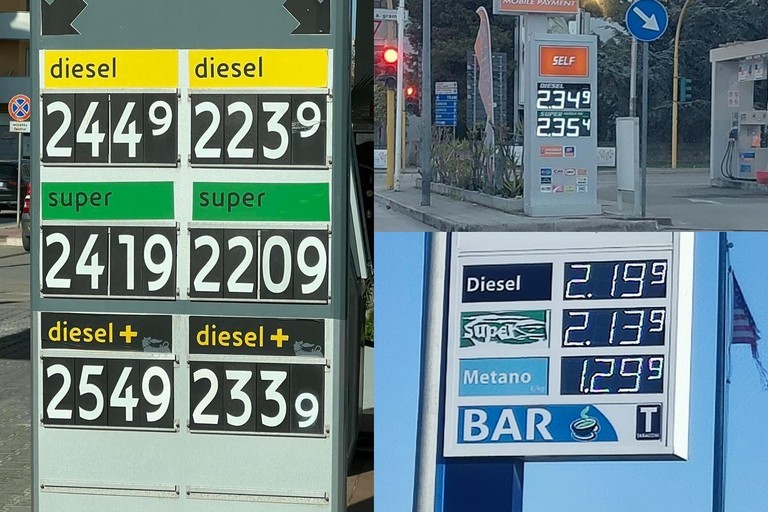 Carburante Benzina Diesel Prezzi