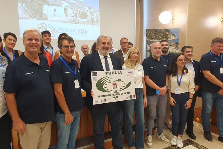 Puglia regione europea sport