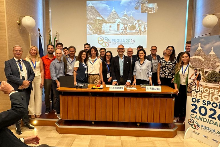 Puglia regione europea sport